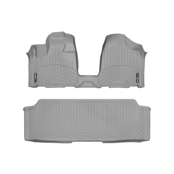 Front and Rear Floorliners - Over The Hump, 465621-460272